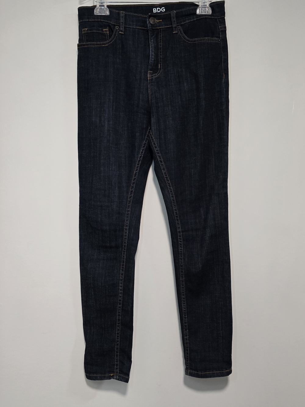BDG Women's Dark Blue Slim Jeansbteig Ankle